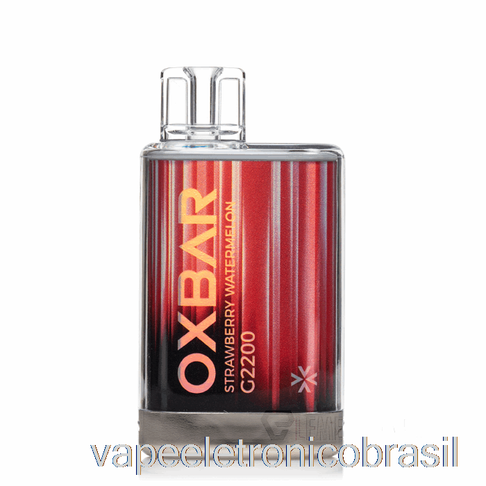 Vape Eletrônico Oxbar G2200 Descartável Morango Melancia